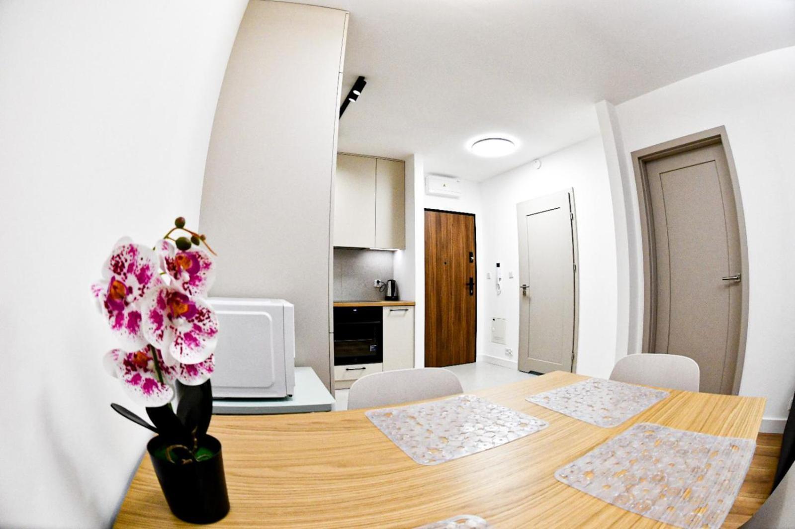 Elegant Two-Room Apartment, Sleeps 4, Near Turon Arena, With Balcony Kraków Eksteriør billede